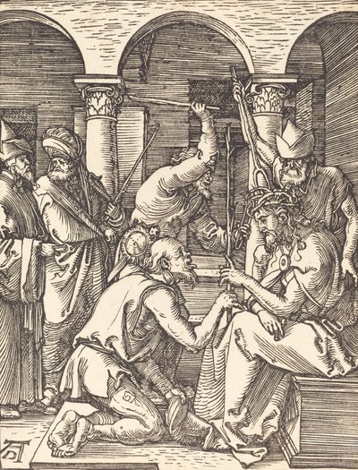 A tövisekkel koronázott Krisztus, valószínűleg c. 15091510. alkotó: Albrecht Dürer