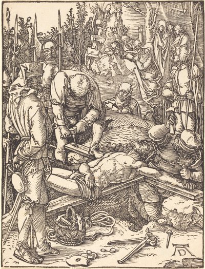 A keresztre szegezett Krisztus alkotó: Albrecht Dürer