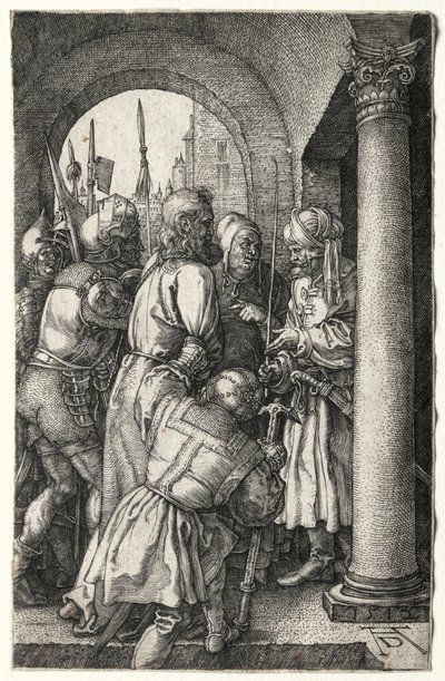 Krisztust Pilátus elé vitték alkotó: Albrecht Dürer