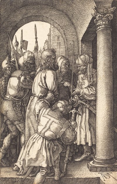 Krisztus Pilátus előtt, 1512. alkotó: Albrecht Dürer