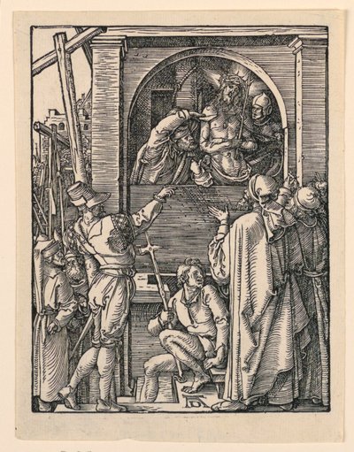 Krisztus a nép előtt (Ecce Homo), A kis szenvedély sorozatból alkotó: Albrecht Dürer