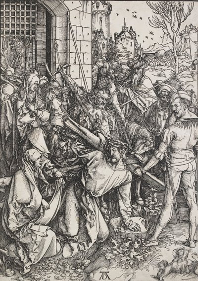 A keresztet hordozó Krisztus, 1498-1499 alkotó: Albrecht Dürer