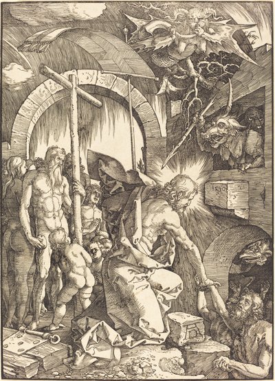 Krisztus Limbóban alkotó: Albrecht Dürer