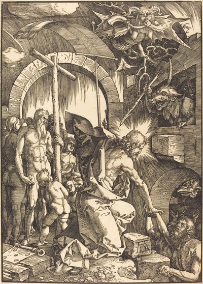 Krisztus Limbóban alkotó: Albrecht Dürer