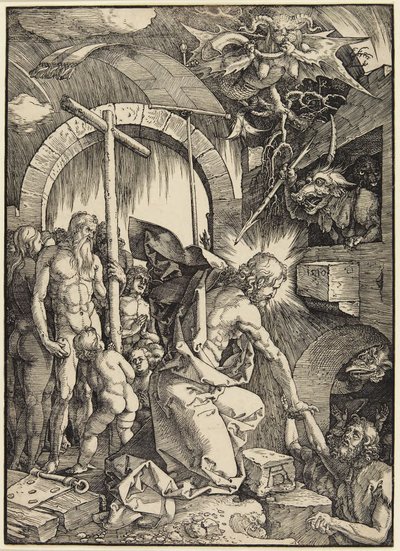 Krisztus a limbusban alkotó: Albrecht Dürer