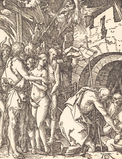 Krisztus Limbóban, valószínűleg c. 15091510. alkotó: Albrecht Dürer