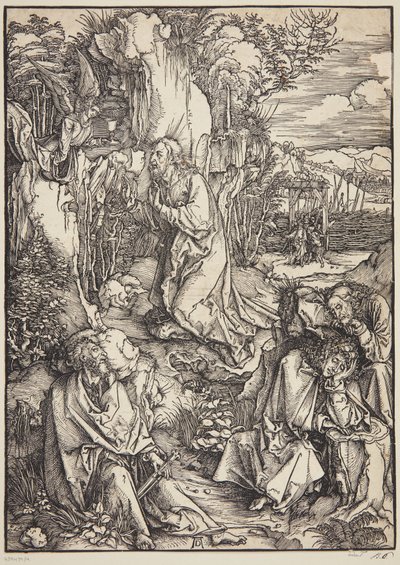 Az Olajfák-hegyi Krisztus alkotó: Albrecht Dürer