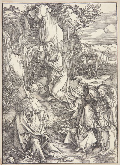 Az Olajfák-hegyi Krisztus alkotó: Albrecht Dürer
