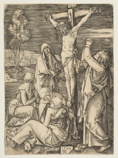 Krisztus a kereszten alkotó: Albrecht Dürer