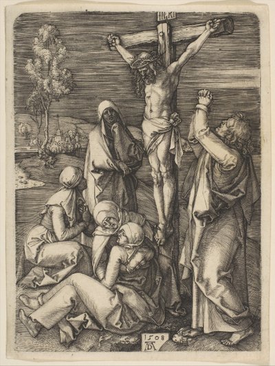 Krisztus a kereszten, 1508. alkotó: Albrecht Dürer