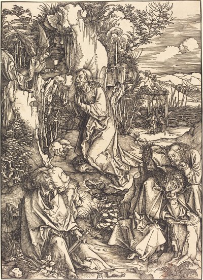 Krisztus az Olajfák hegyén alkotó: Albrecht Dürer