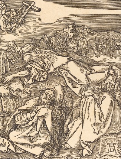 Krisztus az Olajfák hegyén, valószínűleg c. 15091510. alkotó: Albrecht Dürer