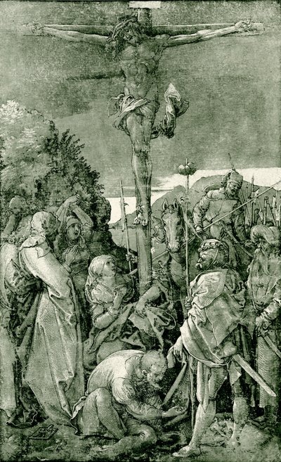 Krisztus a kereszten alkotó: Albrecht Dürer