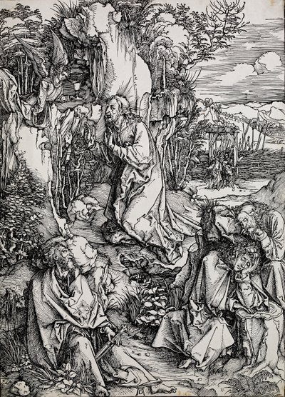 Krisztus az olajbogyók hegyén, 1496-1511 alkotó: Albrecht Dürer