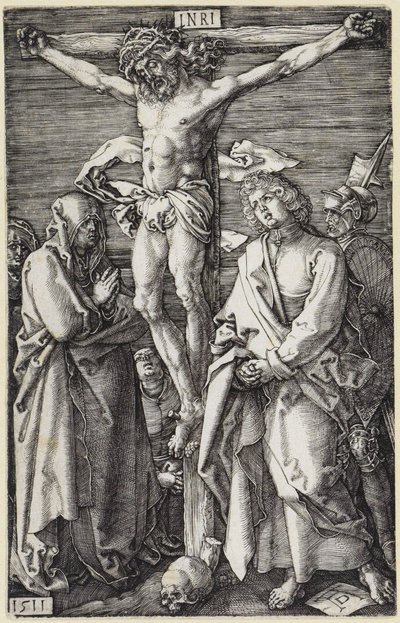 Keresztre feszített Krisztus alkotó: Albrecht Dürer