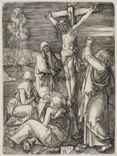 Keresztre feszített Krisztus alkotó: Albrecht Dürer