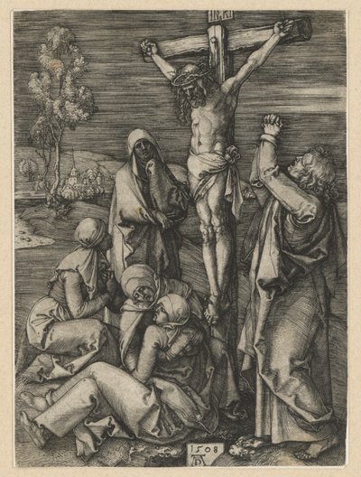 Krisztus a kereszten alkotó: Albrecht Dürer