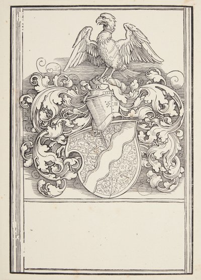 Michael Behaim címere alkotó: Albrecht Dürer