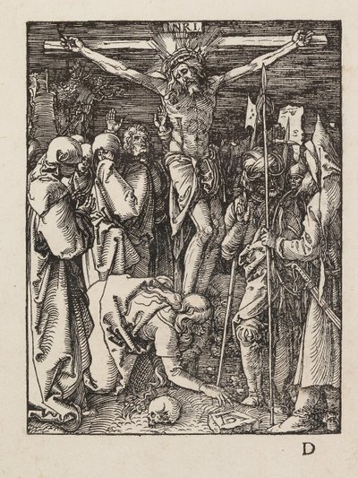 Keresztre feszítés, A kis szenvedély sorozatból, kb. 1509-1511. alkotó: Albrecht Dürer
