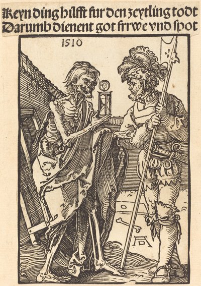 A Halál és a Lansquenet alkotó: Albrecht Dürer