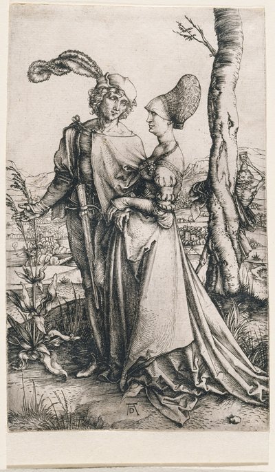 A halál és a szerelmesek alkotó: Albrecht Dürer