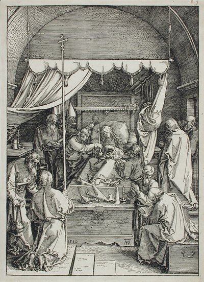 A Szűz halála alkotó: Albrecht Dürer