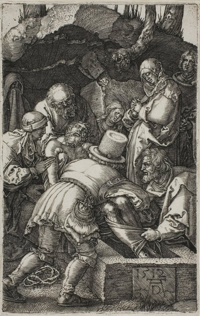 Lerakódás, A bevésett szenvedélyből alkotó: Albrecht Dürer