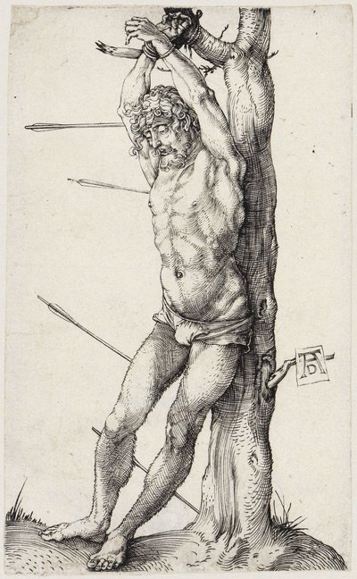 Szent Sebestyén a Baume-nál alkotó: Albrecht Dürer