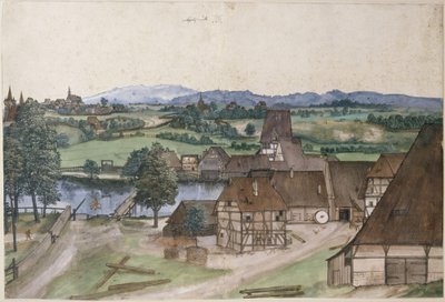 A huzalhúzó malom alkotó: Albrecht Dürer