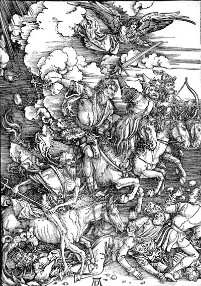 János Jelenései: 4. Az Apokalipszis négy lovasa alkotó: Albrecht Dürer