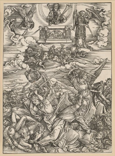 A négy bosszúálló angyal (Apokalipszis) alkotó: Albrecht Dürer