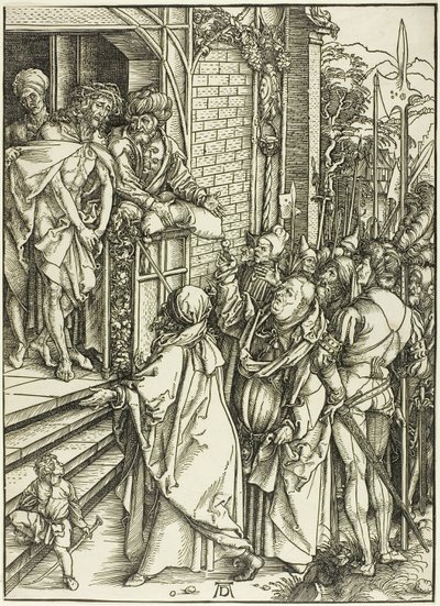 Ecce Homo – Krisztus bemutatása, A nagy szenvedésből alkotó: Albrecht Dürer