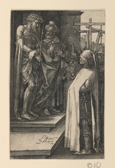 „Ecce Homo”, a „The Engraved Passion” című műből alkotó: Albrecht Dürer