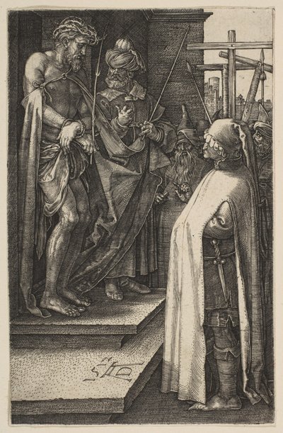 Ecce Homo, a „Passió” című műből alkotó: Albrecht Dürer