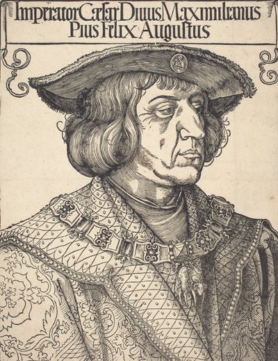 I. Maximilian császár, Kr. e. 1518. alkotó: Albrecht Dürer