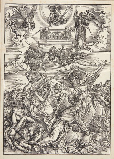 Eufrátesz négy bosszúálló angyala alkotó: Albrecht Dürer