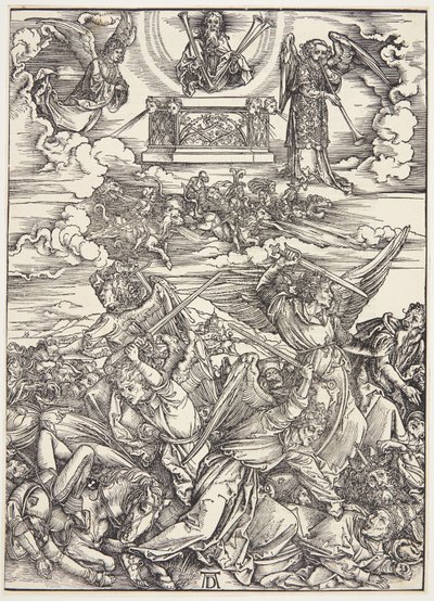 Eufrátesz négy bosszúálló angyala alkotó: Albrecht Dürer
