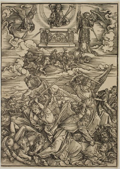 Eufrátesz négy bosszúálló angyala alkotó: Albrecht Dürer