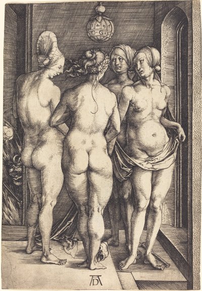 Négy meztelen nő alkotó: Albrecht Dürer