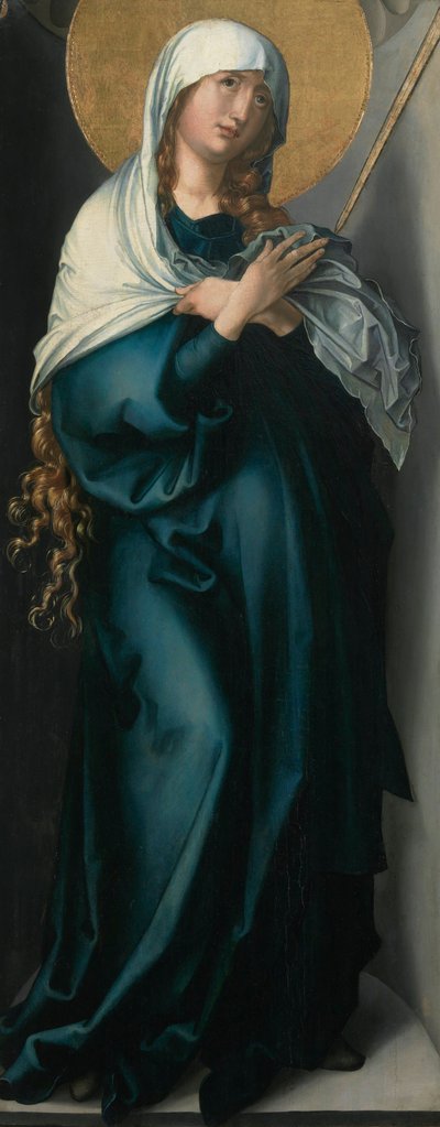 Német: Maria als Schmerzensmutter Bánkódó anya alkotó: Albrecht Dürer