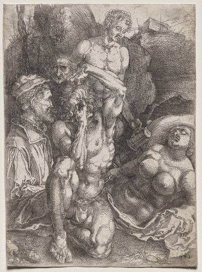 Öt figura csoportja alkotó: Albrecht Dürer