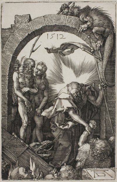 A pokol megboronálása; Christ in Limbo, A vésett szenvedélyből alkotó: Albrecht Dürer