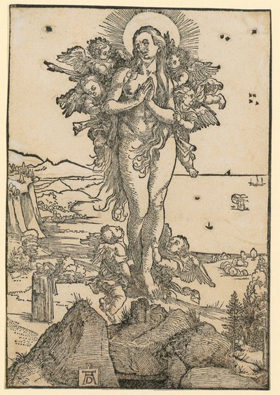 Szent Miklós, Ulrik és Erasmus püspökök alkotó: Albrecht Dürer