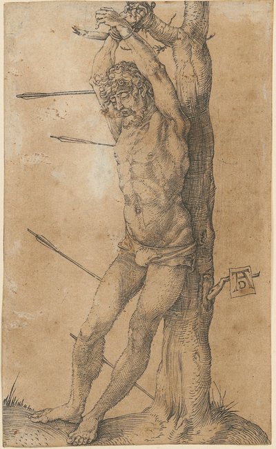 Szent Sebestyén a fánál alkotó: Albrecht Dürer