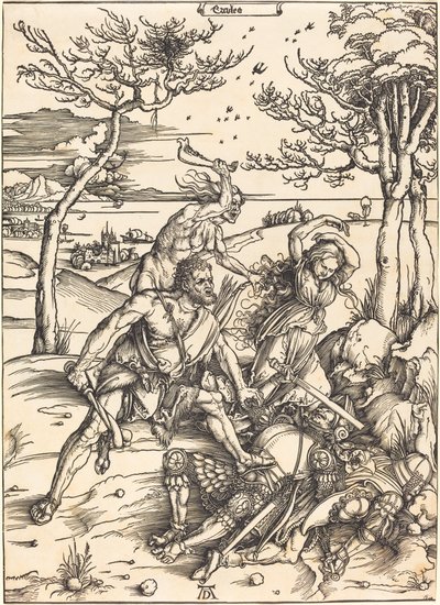 Herkules meghódító Cakuszt ("Herkules") alkotó: Albrecht Dürer