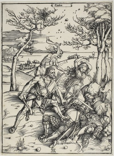 Herkules, aki meghódítja a molionid ikreket alkotó: Albrecht Dürer