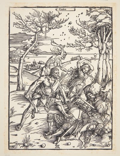 Herkules meghódítja a molionid ikreket alkotó: Albrecht Dürer
