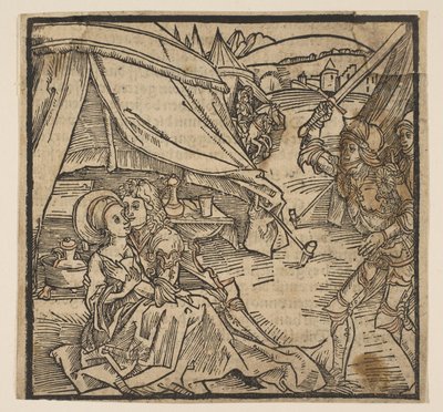 Illusztráció a Ritter von Turnból, 1493.n.d. alkotó: Albrecht Dürer