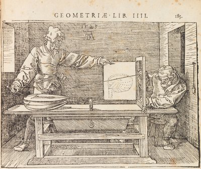 Institutionum geometricae libri quatuor, 1528 alkotó: Albrecht Dürer