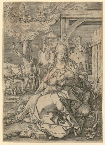 Szűz a gyermekkel alkotó: Albrecht Dürer